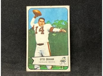 1954 Bowman Otto Graham HOF