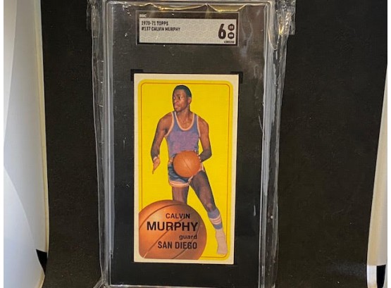1970-71 TOPPS CALVIN MURPHY ROOKIE CARD