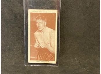 1938 W.A. & A.C. Churchman Boxing Personalities JACK PETERSEN