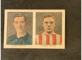 1922 The Boys' Friend Famous Footballers Pairs GEORGE BREWSTER AND ERNEST ENGLAND