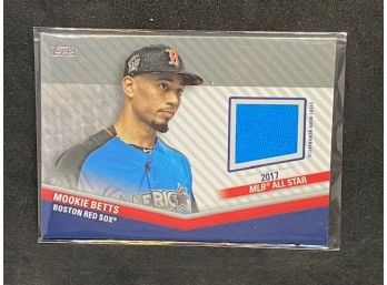2020 TOPPS MOOKIE BETTS ALL-STAR STITCHES CARD