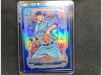 2020 GYPSY QUEEN CHROME BLUE REFRACTOR GERRIT COLE ONLY 99 MADE