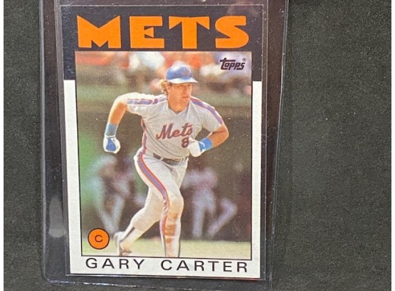 1986 TOPPS GARY CARTER