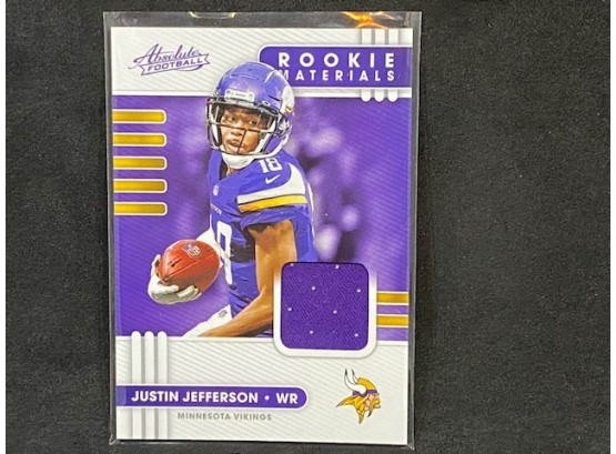 2020 ABSOLUTE ROOKIE MATERIALS JUSTIN JEFFERSON