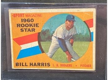 1960 TOPPS ROOKIE STARS BILL HARRIS