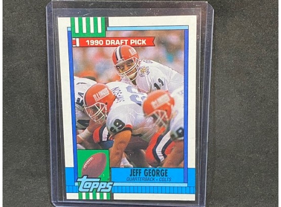 1990 TOPPS JEFF GEORGE RC