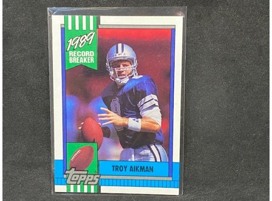 1990 TOPPS TROY AIKMAN RC