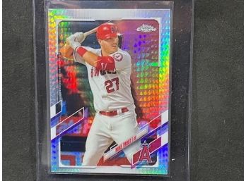2021 TOPPS CHROME MIKE TROUT RSUPER REFRACTOR