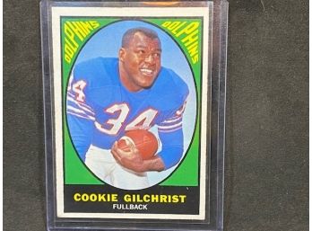 1967 TOPPS COOKIE GILCHRIST HALL OF FAMER
