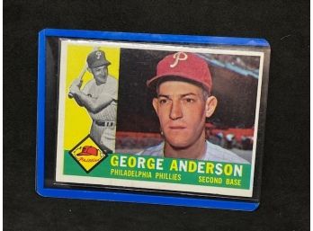 1960 TOPPS GEORGE SPARKY ANDERSON