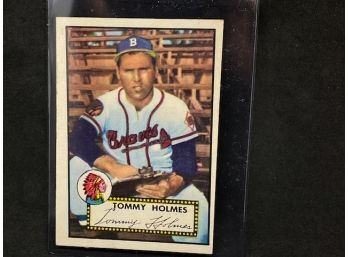 1952 TOPPS TOMMY HOLMES