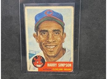 1953 TOPPS HARRY SIMPSON