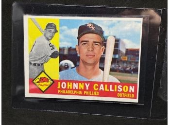 1960 TOPPS JOHNNY CALLISON
