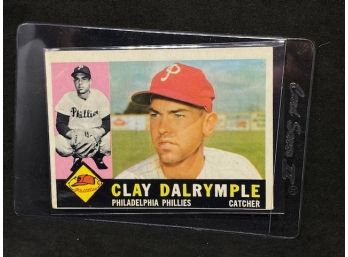 1960 TOPPS CLAY DALRYMPLE