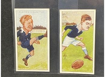 1926 JOHN PLAYER & SONS FOOTBALLERS, CARICATURES BY RIP D.J. MACMYN AND W.G.E. LUDDINGTON