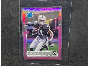 2020 OPTIC RATED ROOKIE HENRY RUGGS PRIZM