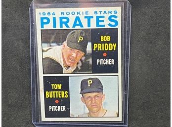 1964 TOPPS ROOKIE STARS BOB PRIDDY AND TOM BUTTERS