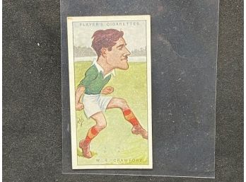 1926 JOHN PLAYER & SONS FOOTBALLERS, CARICATURES BY RIP W.E. CRAWFORD NO. 30