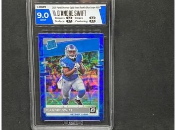 2020 OPTIC RATED ROOKIE BLUE SCOPE D'ANDRE SWIFT