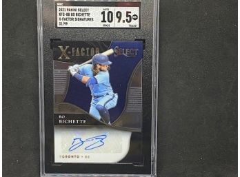 2021 SELECT BO BICHETTE X-FACTOR SIGNATURES ONLY 99 MADE AUTO