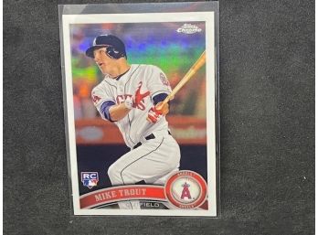 2019 TOPPS MIKE TROUT ROOKIE REFRACTOR REPRINT