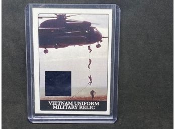 2019 HISTORIC AUTOGRAPH CO. 1969 U.S. MILITARY RELIC CARD VIETNAM