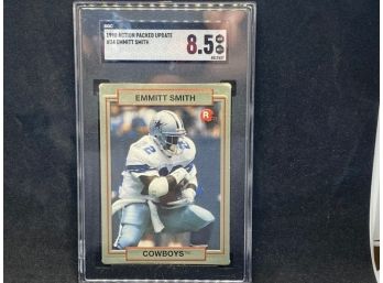 1990 ACTION PACKED UPDATE EMMITT SMITH RC NM-MT