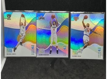 2018 STATUS AODIONS KURUCS JEROME ROBINSON AND ALLONZO TRIER ROOKIE CARDS