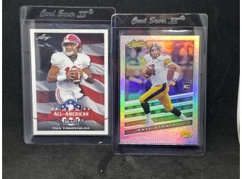 TUA TAGAVAILOA AND NATE STANLEY ROOKIE CARDS