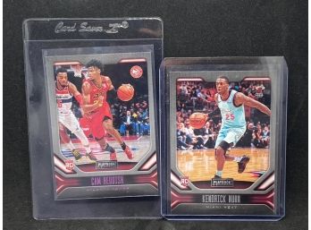 CAM REDDISH PINK PARALLEL AND KENDRICK NUNN ROOKIE CARDS