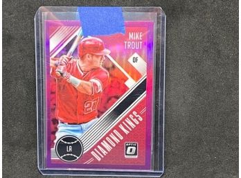 2018 OPTIC MIKE TROUT PINK PRIZM