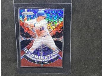 2021 PRIZM PETE ALONSO ILLUMINATION DISCO REFRACTOR ONLY 99 MADE