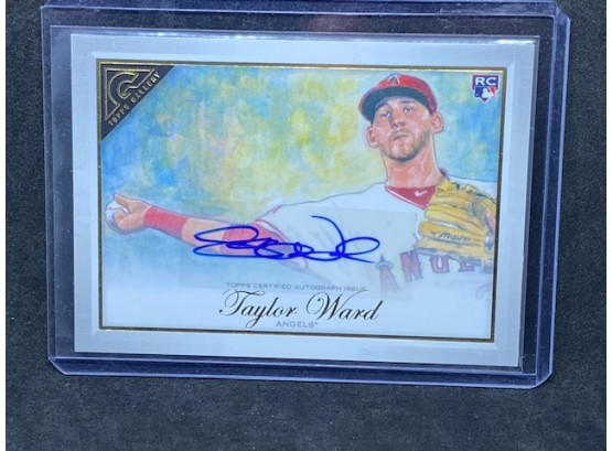 2019 TOPPS GALLERY TAYLOR WARD AUTOGRAPH!