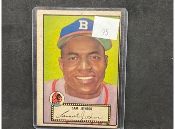 1952 TOPPS SAM JETHROE!! THE MOST ICONIC SET?