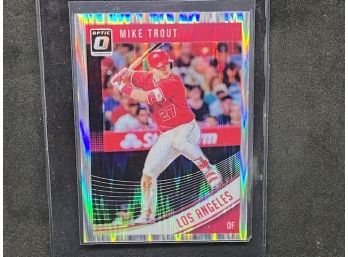 2018 OPTIC MIKE TROUT PRIZM SHIMMER!