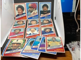 1976 TOPPS WONDER BREAD ALL-STARS  (15 CARDS) WOW! HOFERS FRANCO HARRIS, JACK TATUM, CLIFF HARRIS, JACK HAM