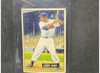 1951 BOWMAN LARRY DOBY HALL OF FAMER HOLY MOLY!!!