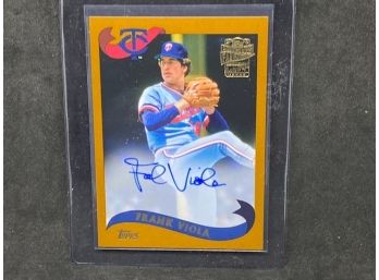 2021 TOPPS ARCHIVES FRANK VIOLA AUTO