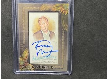 TIMOTHY BUSFIELD AUTOGRAPH (FIELD OF DREAMS)