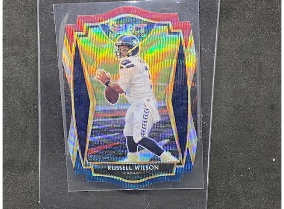 2020 SELECT RED WHITE BLUE PRIZM RUSSELL WILSON