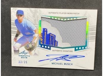2019 TRINITY MICHAEL BUSCH AUTO PATCH!!! ONLY 35 MADE