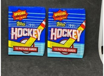 1991 TOPPS NHL PACKS W/ BIG ROOKIES