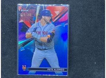 2021 TOPPS FINEST PETE ALONSO ONLY 150 MADE