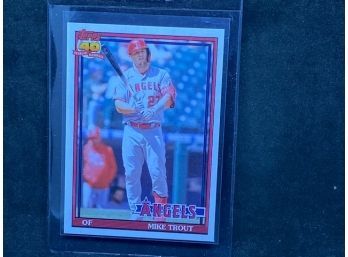 2021 TOPPS MIKE TROUT 40TH