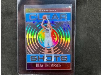 2020-21 ILLUSIONS KLAY THOMPSON CLEAR SHOTS!!!