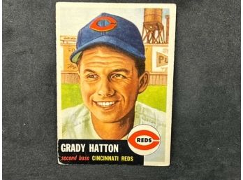 1953 TOPPS GRADY HATTON