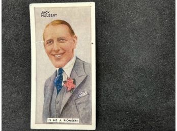 1935 GODFREY PHILLIPS IN THE PUBLIC EYE Card #24 Jack Hulbert!!!