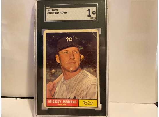 1961 TOPPS MICKEY MANTLE