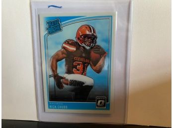 2018 OPTIC RATED ROOKIE NICK CHUBB RC