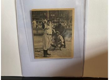 1948 Swell Babe Ruth Story #15 Dramatic H.R Babe At Bat